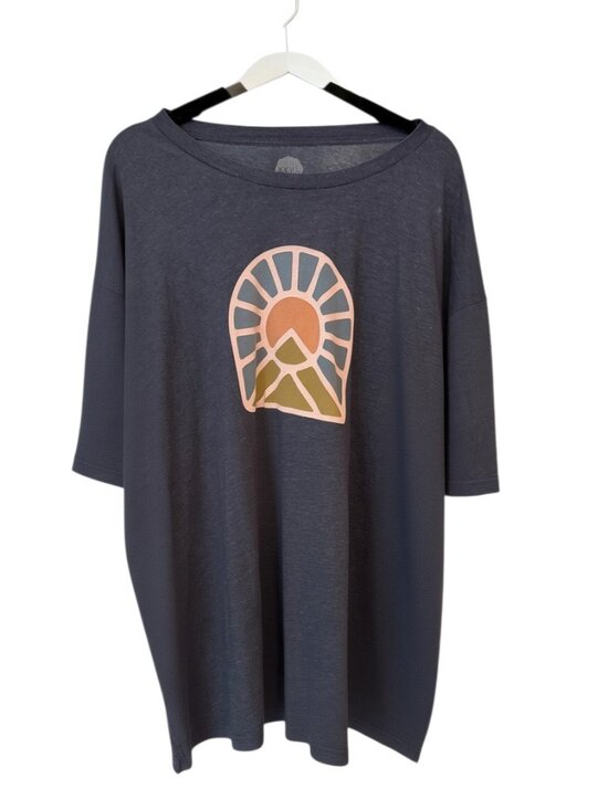 Wohven Other - 👕 Wohven XXXL Blue Graphic Tee | Ultra Soft Artist Series Shirt